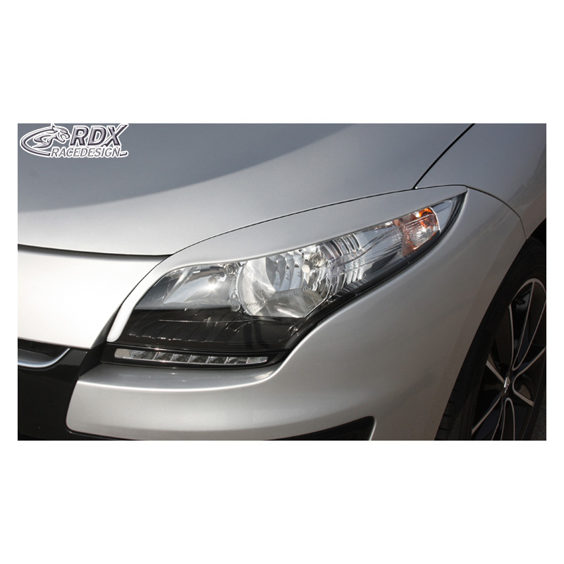 Spoilers de phares sur mesure pour Renault Megane III 2008-2015 (ABS)