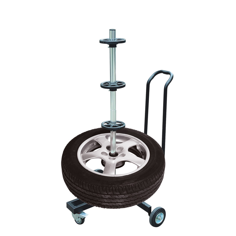 Carpoint Support de Rangement pour Pneus à Roulettes + Housse