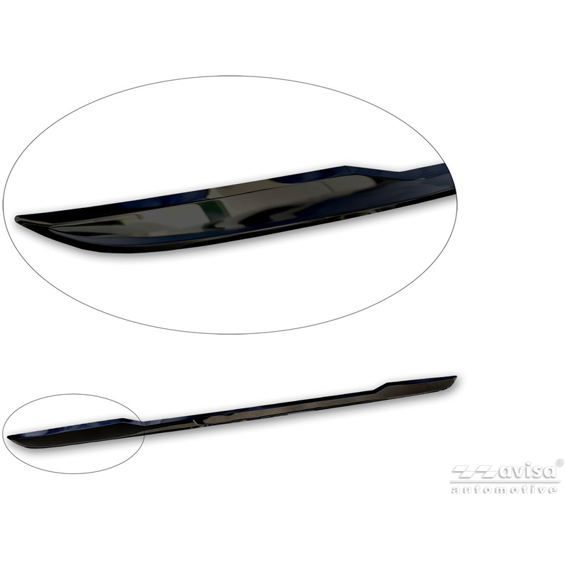 Avisa Moulure de hayon en Inox Noir Chrome sur mesure pour Volkswagen Tayron (R41) 2024-