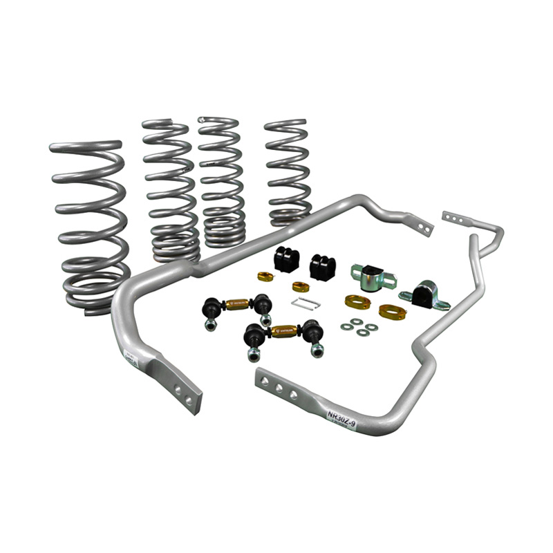 Whiteline Grip-Série 1 Kit de barre stabilisatrice et de ressort d'abaissement sur mesure pour Nissan 350 Z Coupé/Roadster Z33 2002-