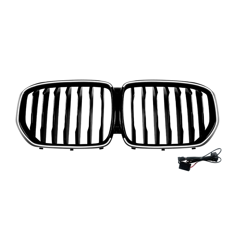 Grill avec Bordure-LED sur mesure pour BMW X5 (G05) 2018-2022
