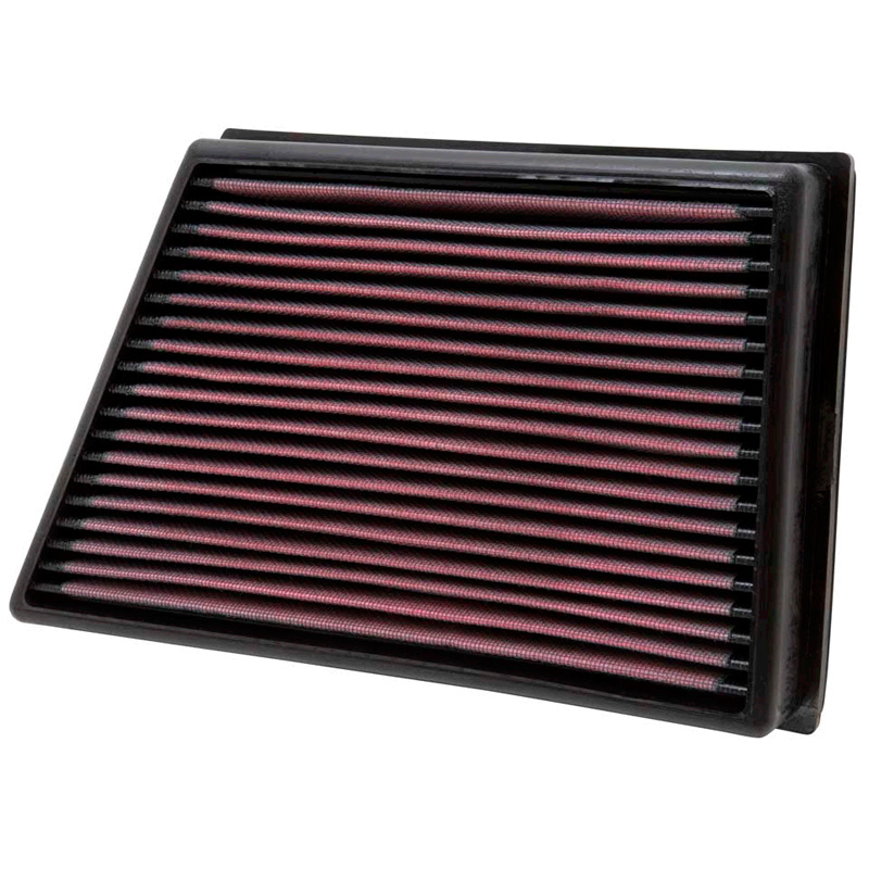 K&N Filtre à air de remplacement sur mesure pour Range Rover Evoque 2.0T/2.2L Diesel 2011- & LR2 2.0 2013-2015 & Freelander 2.0 2012-2014 & Discovery Sport 2.0 2015- & 2.2D 2015-2016 (33-2991)