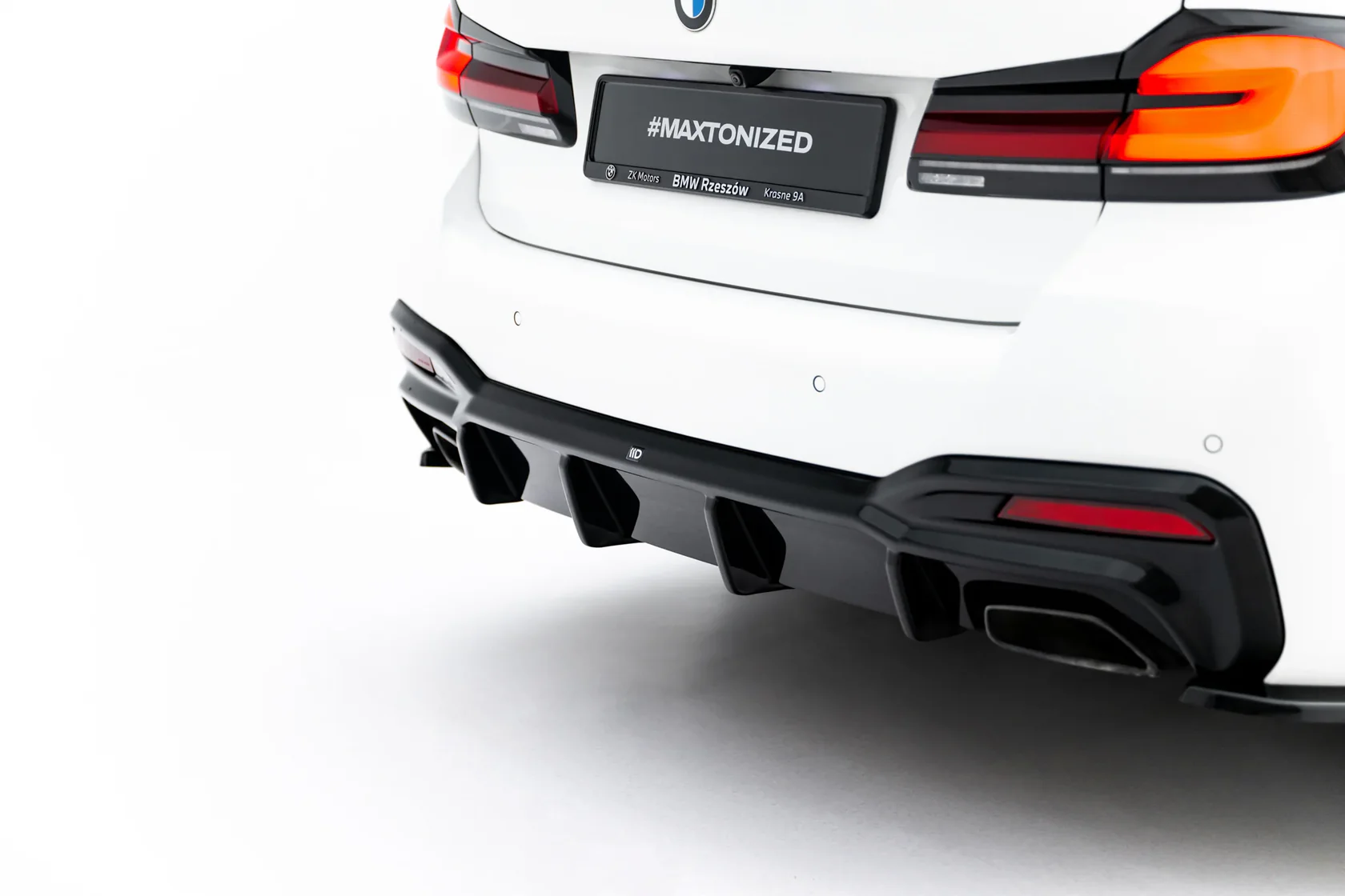 Diffuser passend voor BMW 5 M-Pack Sedan / Touring G30 / G31 / G30 Facelift / G31 Facelift
