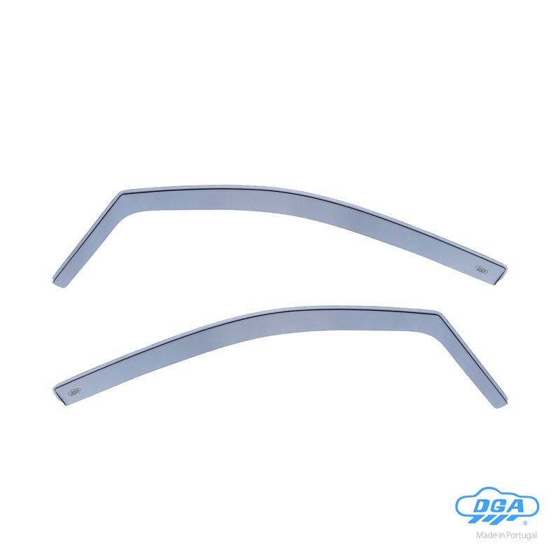 DGA Déflecteurs d'Air sur mesure pour Volkswagen Up! 5-portes 2011- / Seat Mii 5-portes 2012- / Skoda Citigo 5-portes 2012- (2-pièces)
