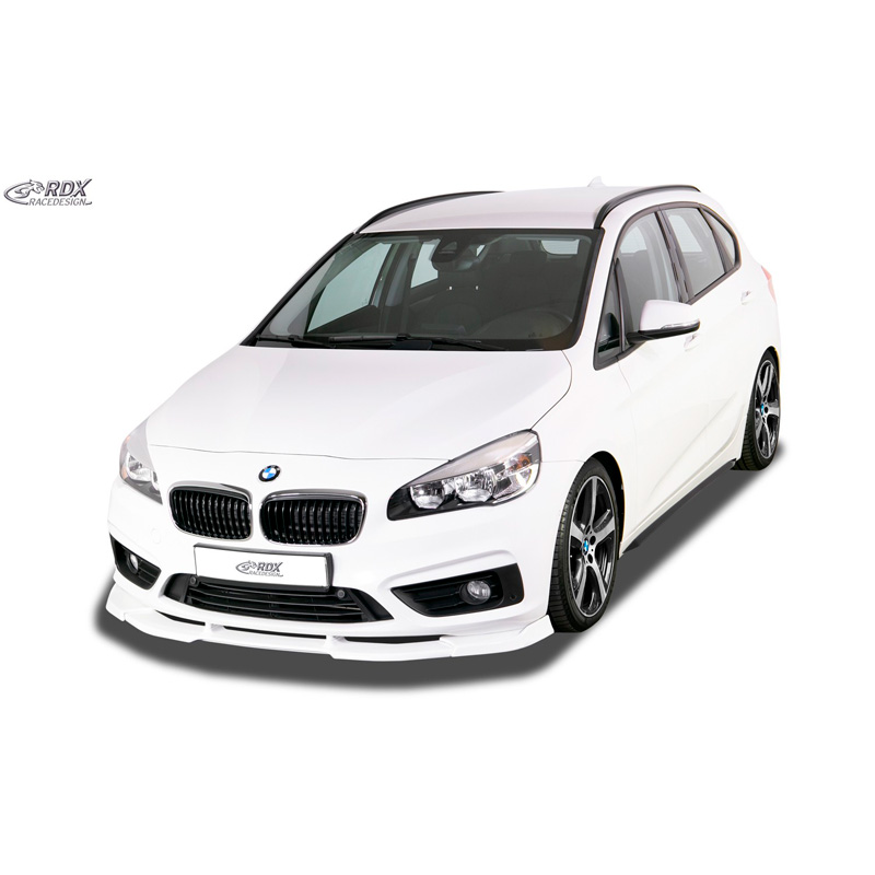 Jupes latérales 'Slim' sur mesure pour BMW Série 2 F45/F46 Active & Gran Tourer 2015- (ABS noir luisant)