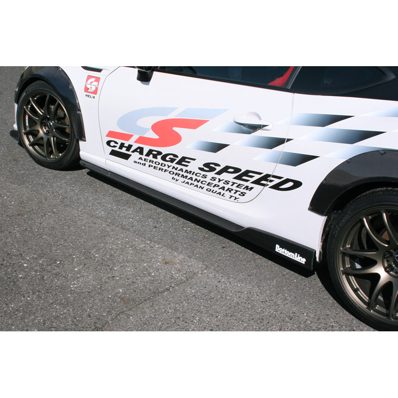 Chargespeed Jupes latérales sur mesure pour Toyota GT86 / Subaru BRZ BottomLine 2 (FRP)