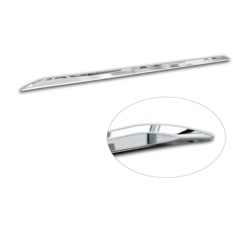 Avisa Revêtement d'habillage du hayon du coffre inox Chrome sur mesure pour Mercedes Classe V (W447) 2014-2019, Facelift 2019-2024 & Facelift 2024-