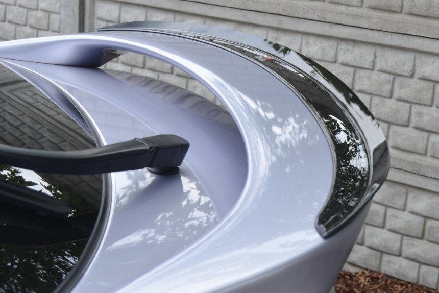 Spoiler uitbreiding Mazda 6 Mk2 sport (GH-SERIES) Maxton Design glans zwart