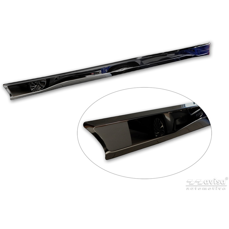 Avisa Moulure de hayon en Inox Noir Chrome sur mesure pour Skoda Elroq 2025-