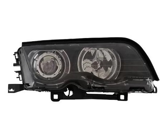 Phares BMW E46 coupe/cabrio Angel Eyes noire