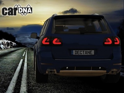 arrière VW Touareg 02-10 Car DNA LED noir/smoke