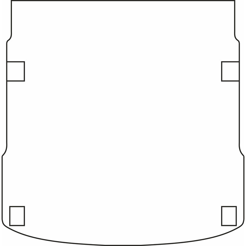 Tapis de coffre en velours sur mesure pour Audi E-Tron 2018-