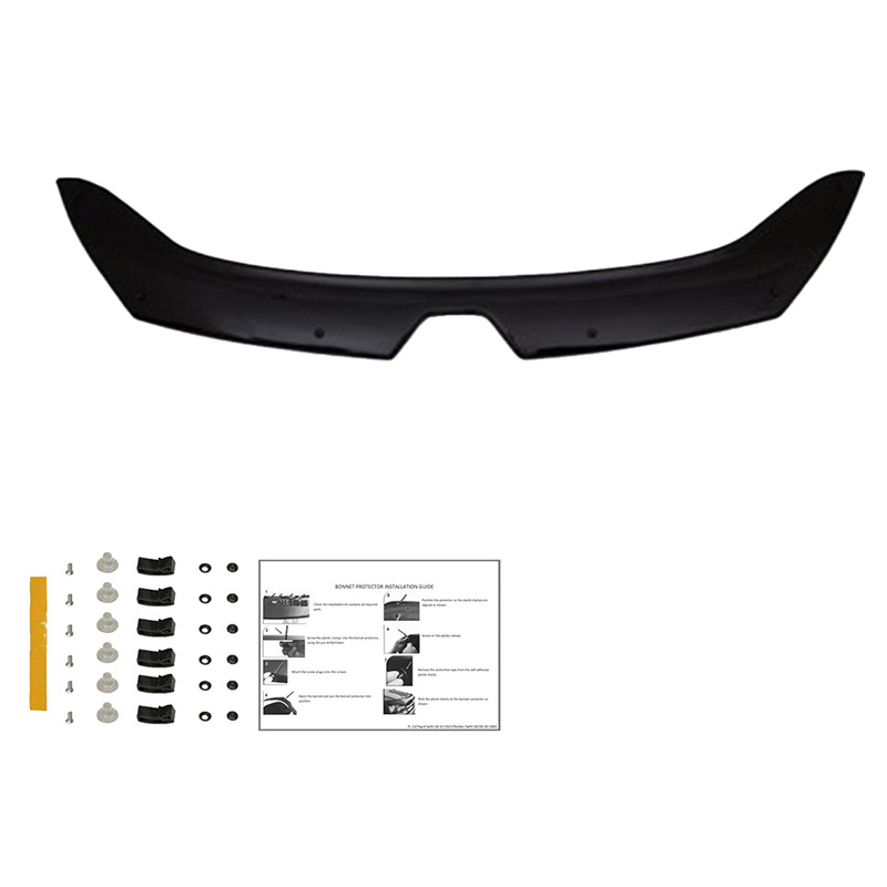 Protection du capot sur mesure pour Renault Trafic X82 2014-2020 - Noir brillant