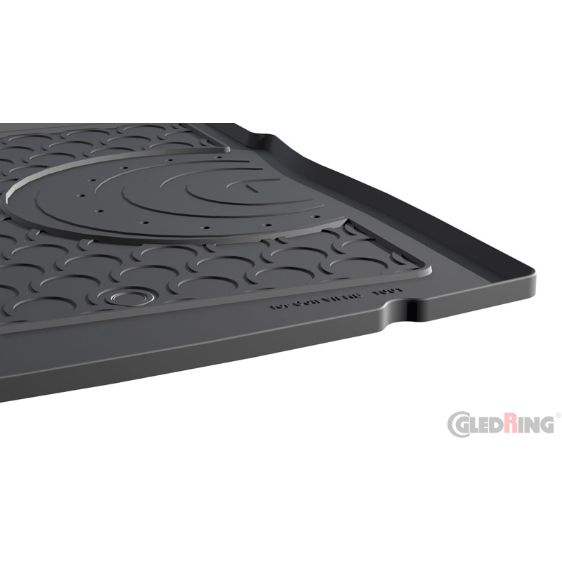 Coquille coffre-arrière Rubbasol (caoutchouc) sur mesure pour Volkswagen Golf VII HB 3/5-portes 2012-2019 incl. e-Golf (Sol en haut variable)