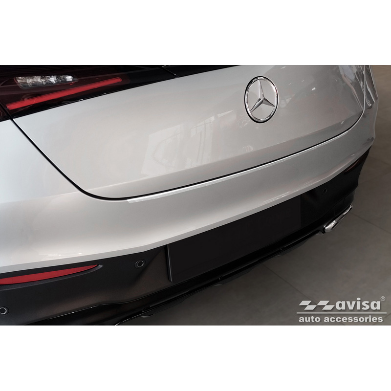 Protection de seuil arrière inox sur mesure pour Mercedes GLC II Coupé (C254) 2023-