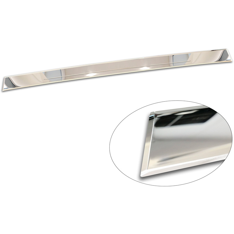 Avisa Revêtement d'habillage du hayon du coffre inox Chrome sur mesure pour Toyota C-HR II (X20) 2023-