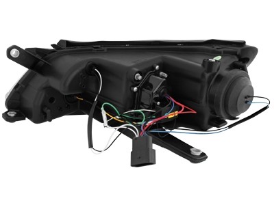 Dayline Headlights fits VW Tiguan black 07-11