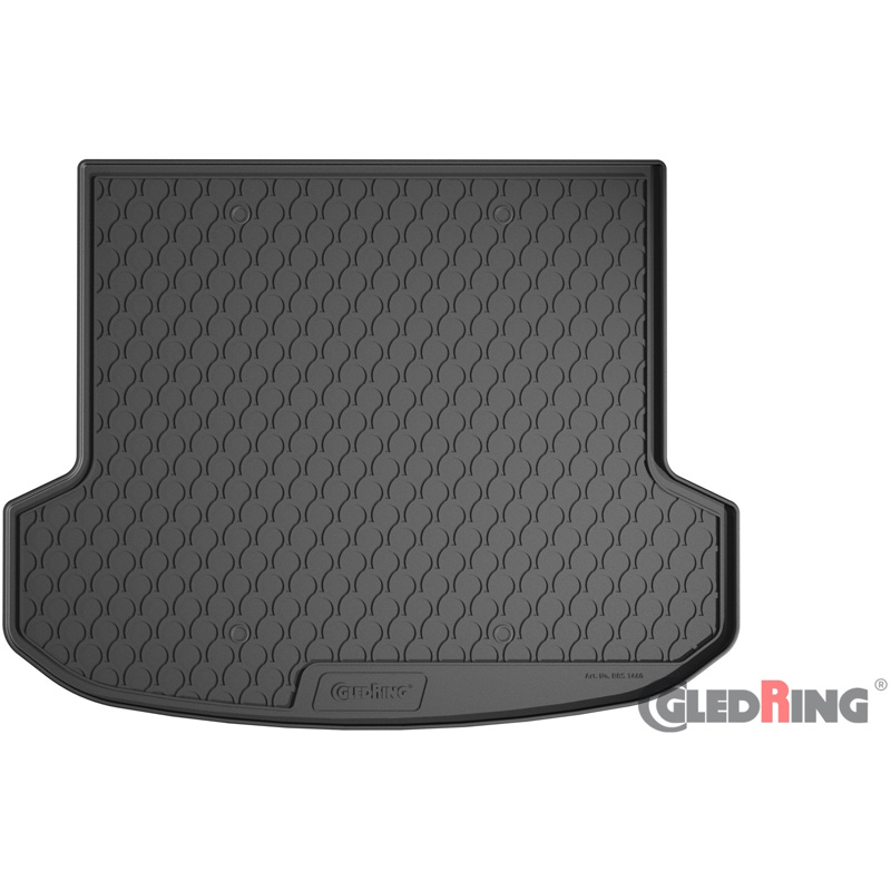 Coquille coffre-arrière Rubbasol (caoutchouc) sur mesure pour Kia Sorento IV (MQ4) 2020- (5-personnes) excl. Hybrid
