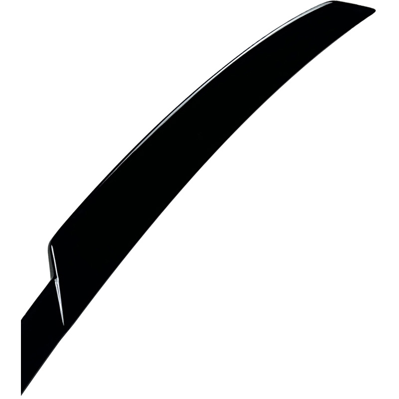 Aileron arrière inférieur sur mesure pour BMW Série-3 E91 Touring 2005-2012 (ABS Noir Luisant)