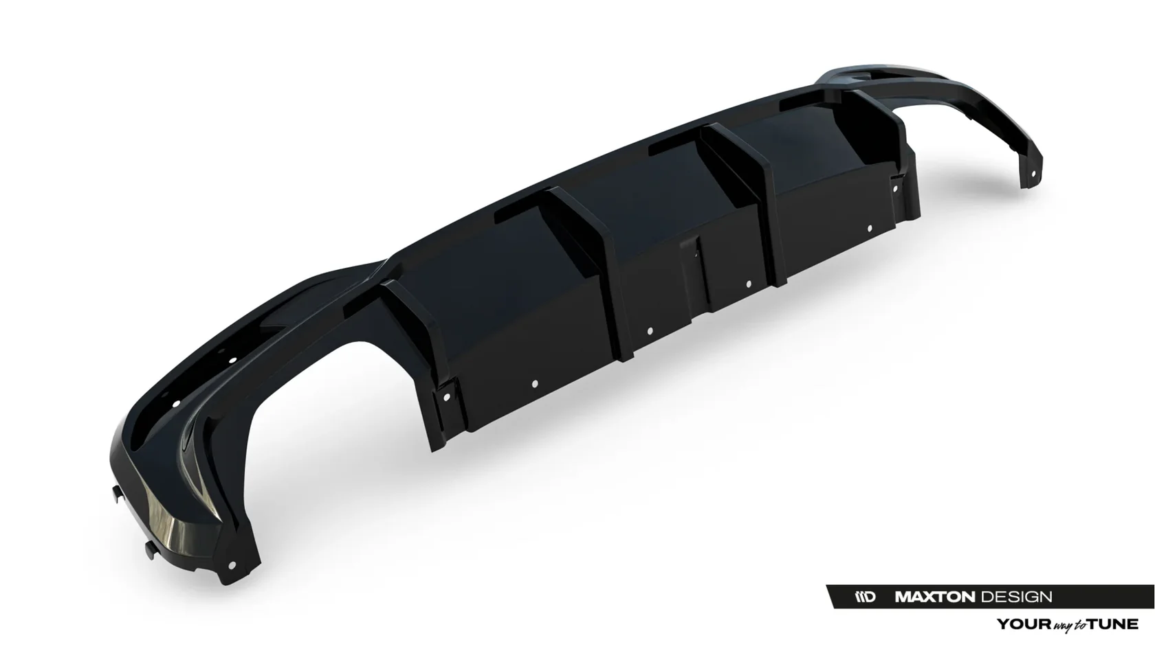 Diffuser passend voor BMW 5 M-Pack Sedan / Touring G30 / G31 / G30 Facelift / G31 Facelift