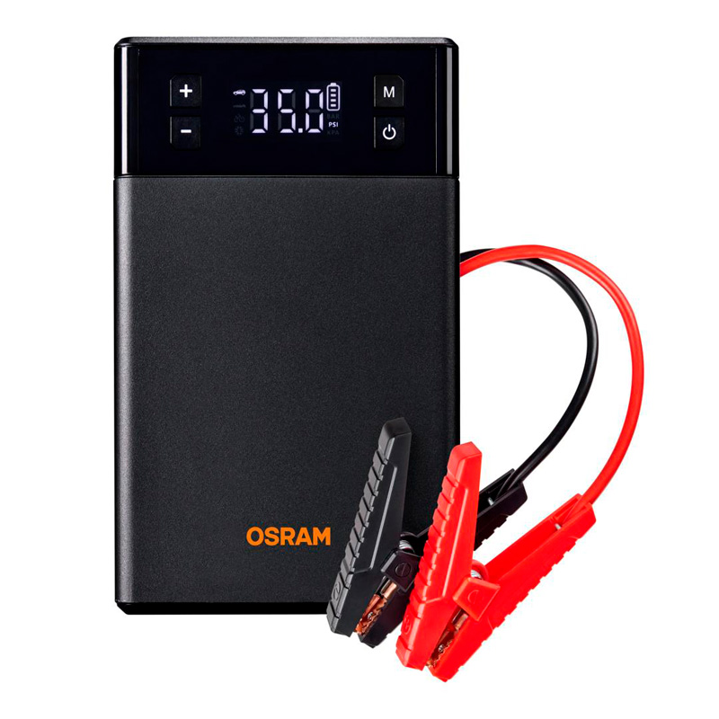 Osram BATTERYjumpstart 1000TI - Démarreur d'urgence/batterie externe portable avec gonfleur de pneus intégré
