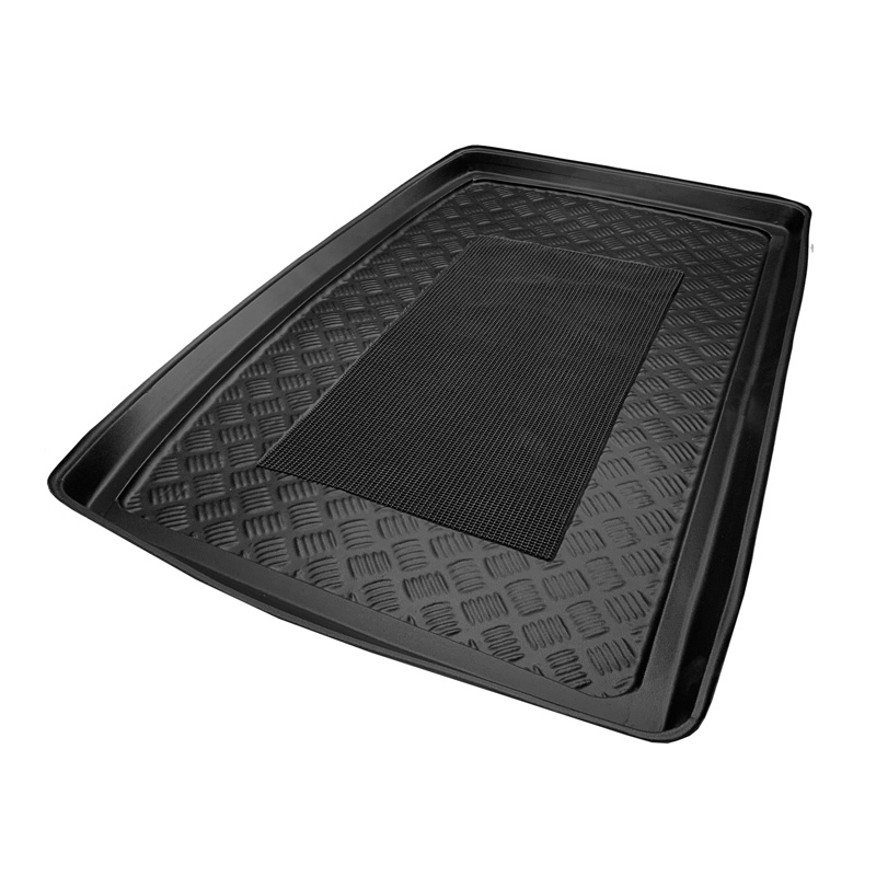 Bac de coffre 'anti-dérapant' sur mesure pour Kia Venga 2009- (plancher de chargement élevé)