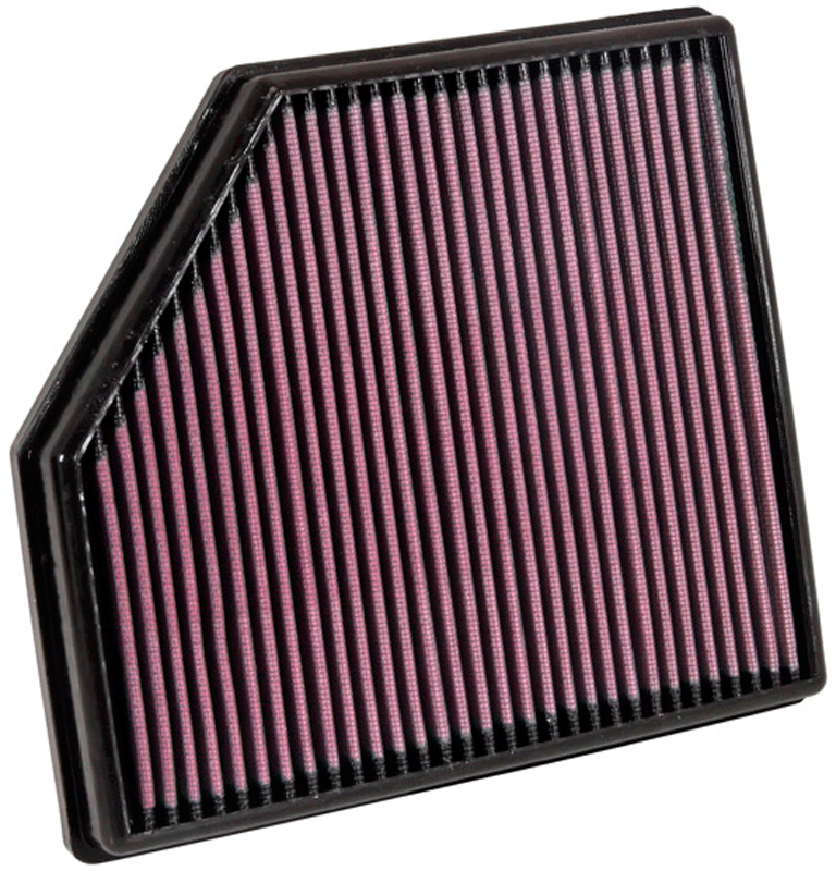 K&N Filtre à air de remplacement sur mesure pour Volvo S60 3.0 / S80 3.0, 3.2 / V60 3.0 / V70 3.0, 3.2 / XC60 3.0 / XC60 3.2 / XC70 3.0,3.2 2008-2016 (33-2418)