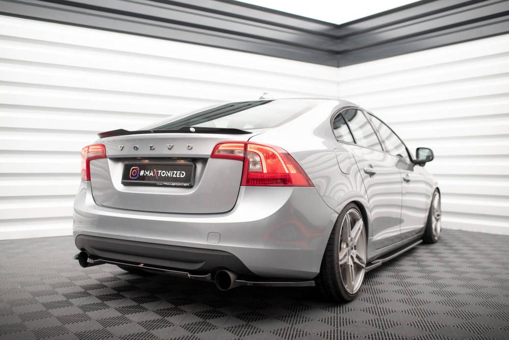Spoiler Volvo S60 R-Design Maxton Glans Zwart