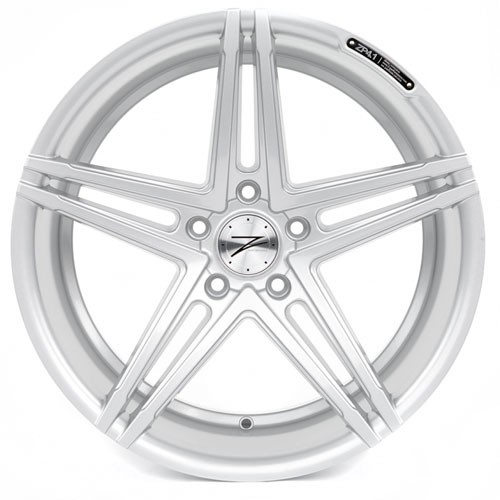 Z-Performance ZP4.1 Deep Concave 5x120 8.5x19 ET35 Zilver Velgen