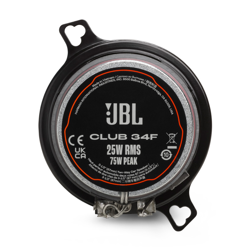 JBL Club Gen3 34F 3.5'' (8.7cm) Set de haut-parleur Coaxial