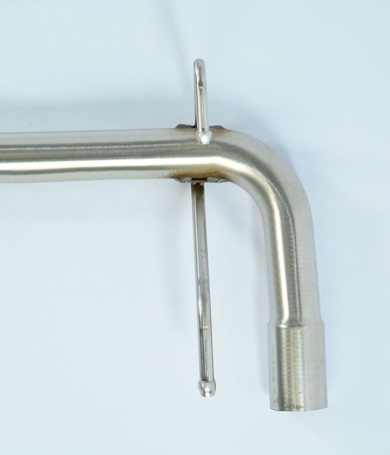Rear pipe kit Right - Left (Muffler delete) for Performance sport exhaust for 500 ABARTH 1.4T Assett