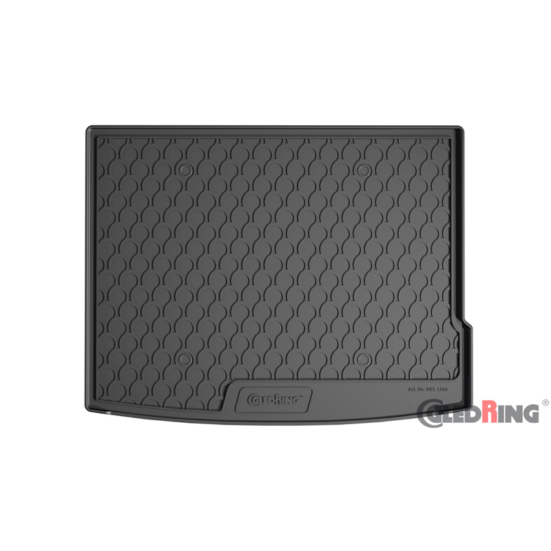 Coquille coffre-arrière Rubbasol (caoutchouc) sur mesure pour Hyundai Kona II 2023- excl. e-Kona (sol en haut variable)