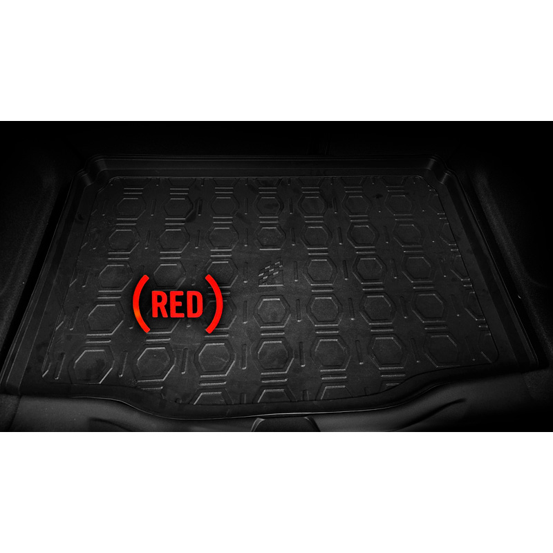 CIKCAR Bac de coffre 'Design' sur mesure pour Fiat 600e RED (EV) 2023-