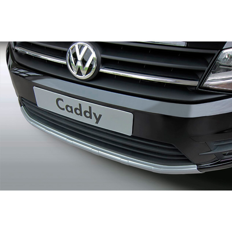 RGM Spoiler avant 'Skid-Plate' sur mesure pour Volkswagen Caddy 2015-2020 Argent (ABS)
