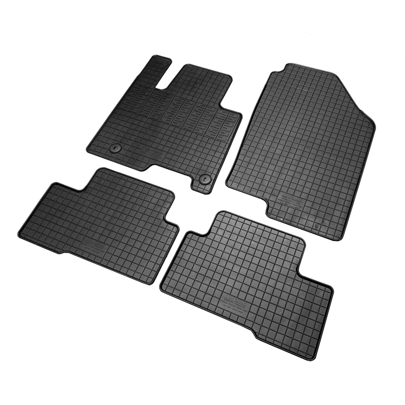 Set tapis de caoutchouc sur mesure pour Hyundai Tucson (NX4E) Full Hybrid 2020- (4-pièces + points de fixage)