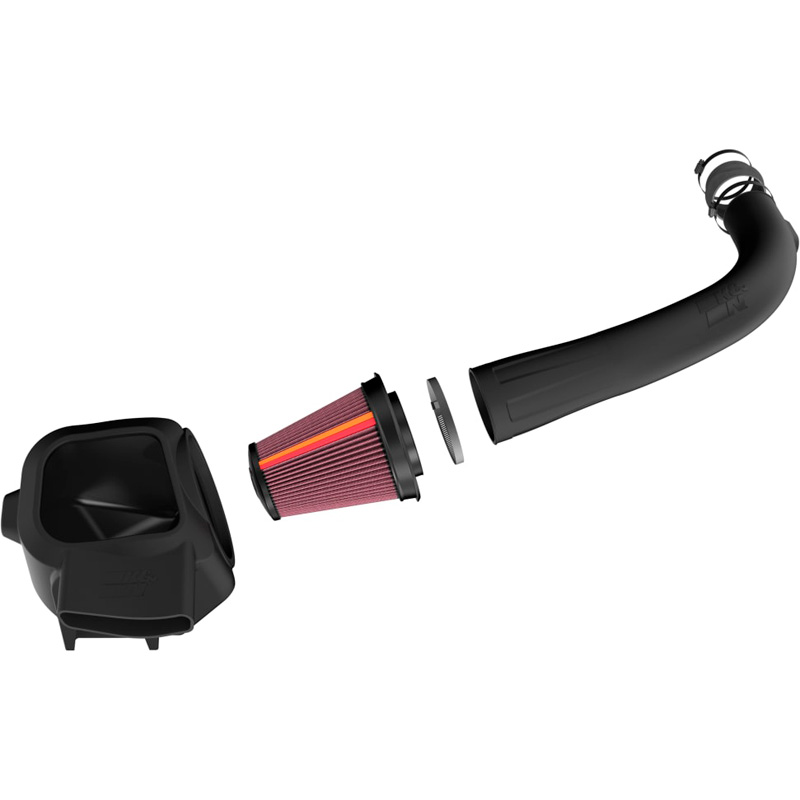 K&N NextGen d'admission d'air froid  sur mesure pour Ford F250/F350 Super Duty 6.2L V8 2020-2022 (50-2593)