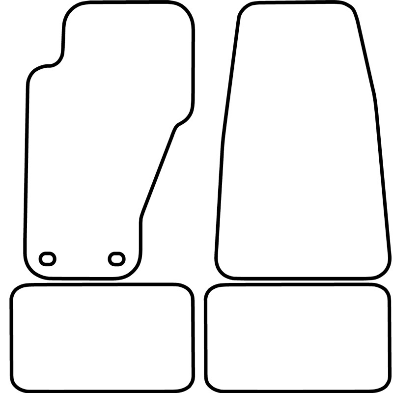 Set de tapis de sol sur mesure pour Jeep Grand Cherokee 1993-2005