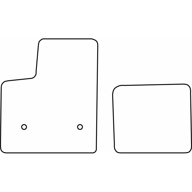 Set de tapis de sol sur mesure pour Opel Rocks-e / Citroën Ami / Fiat Topolino
