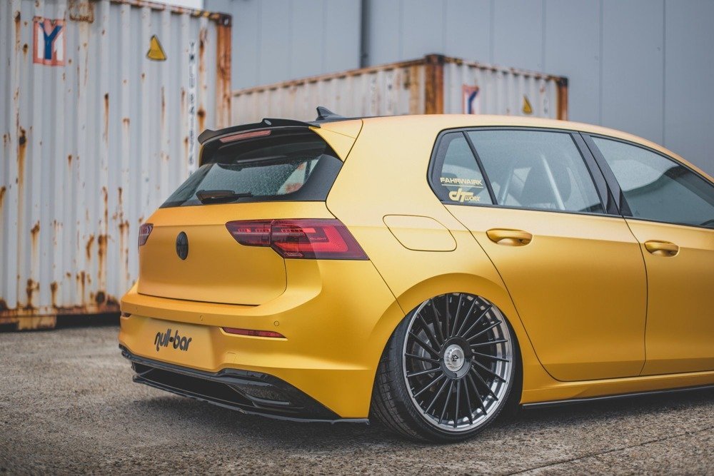 Spoiler V.1 Volkswagen Golf 8 Maxton Glans Zwart
