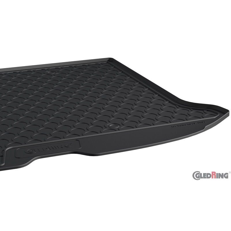 Coquille coffre-arrière Rubbasol (caoutchouc) sur mesure pour Volvo XC60 2008-2016 (avec roue galette)