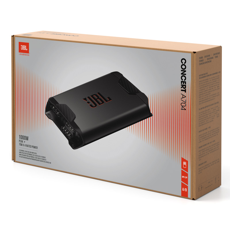 JBL Concert A704 4-Canaux Amplificateur (1000W)