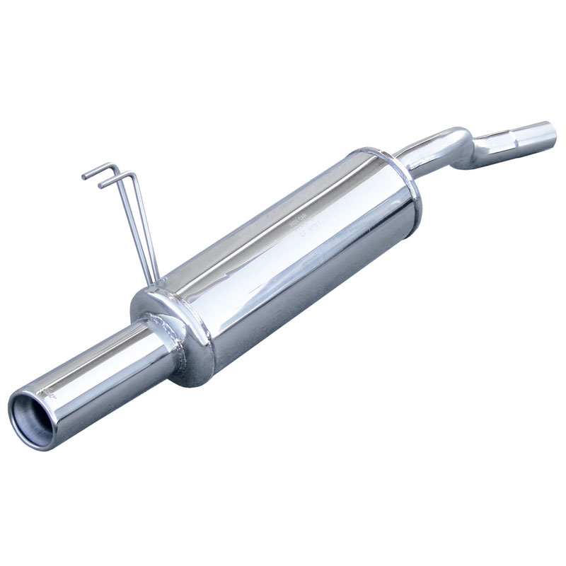 100% Inox Échappement Sport sur mesure pour Fiat Punto 2B (188) 1.2 (60cv) 2003- 80mm