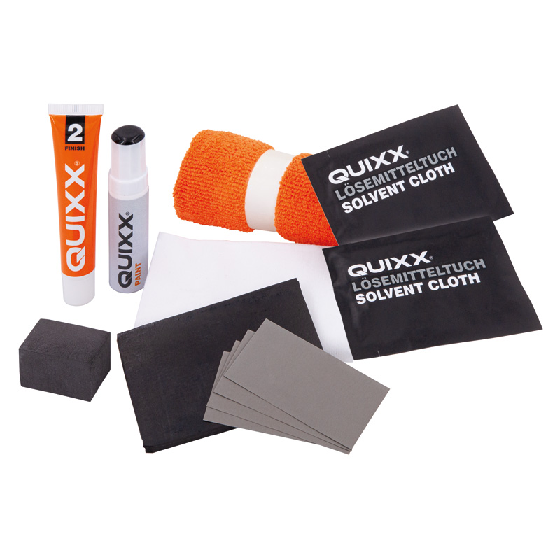 Quixx Stone Chip Repair Kit / Kit de réparation des impacts de gravillons - Argent