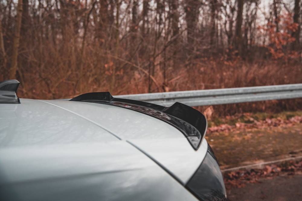 Spoiler Volkswagen Golf 8 GTI / R-line Maxton Glans Zwart