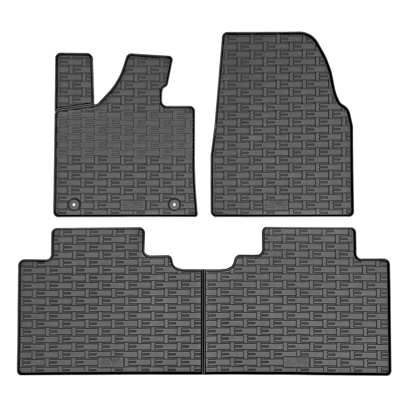 Set tapis de caoutchouc sur mesure pour Leapmotor C10 2024- (3-pièces + points de fixage)