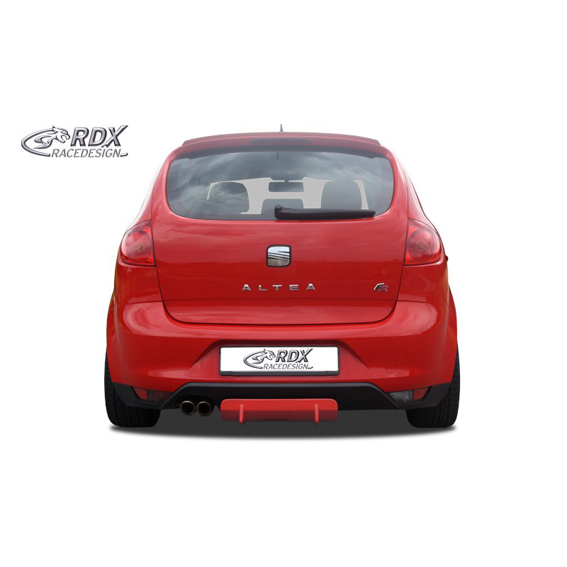 Jupe arrière 'Diffuseur U-Diff' sur mesure pour Seat Altea (5P) incl. FR & XL 2004- (PU)