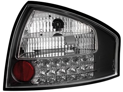 Feux arriere LED noire/blanc Audi A6 97-04