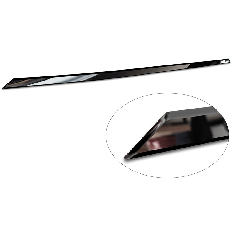 Avisa Moulure de hayon en Inox Noir Chrome sur mesure pour Ford Kuga III 2019-2024 & Facelift 2024-