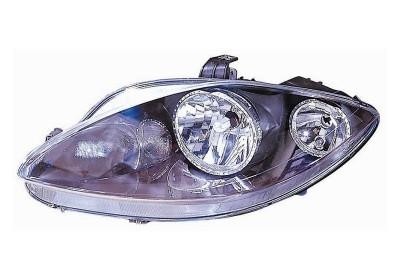 koplamp, H7+H1, elektr verstelb, links,-03/2007 Seat Altea/Toled