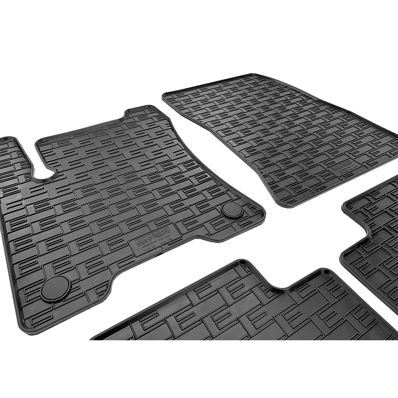 Set tapis de caoutchouc sur mesure pour Mercedes EQA (H243) 2021- (4-pièces + points de fixage)
